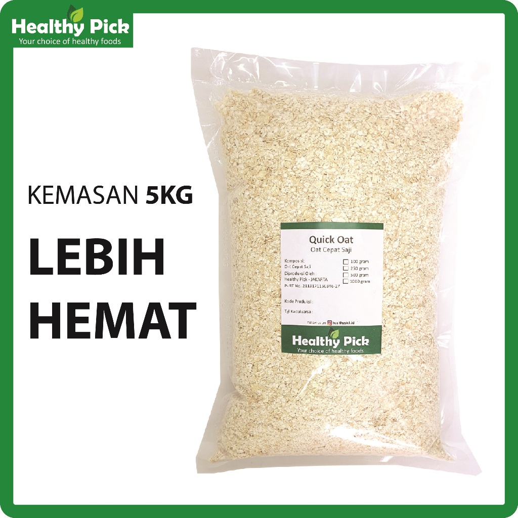 

Instant Oat / Quick Rolled Oat 5 KG