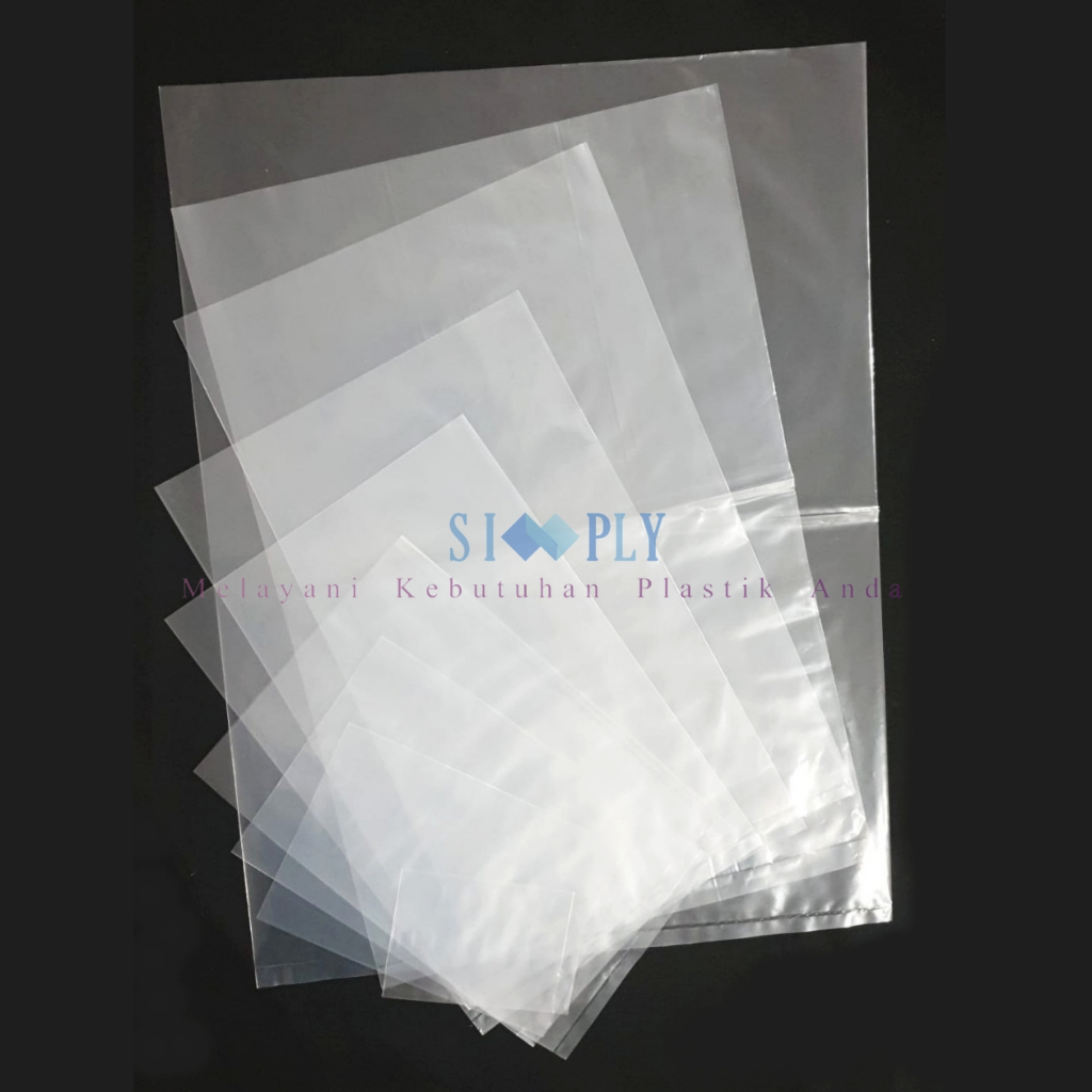 KANTONG PLASTIK PE MURNI TEBAL 80 MICRON:60x100/75x125