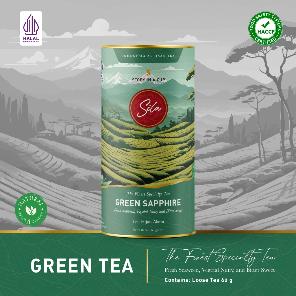 

Sila - Green Sapphire - Pure Specialty - The Finest Series - Canister - The Premium - Green Tea