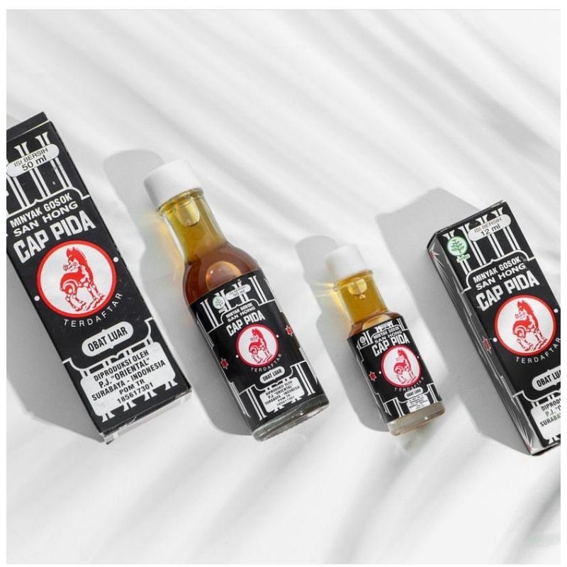 Minyak SanHong Cap Pida 50ml | Minyak Obat