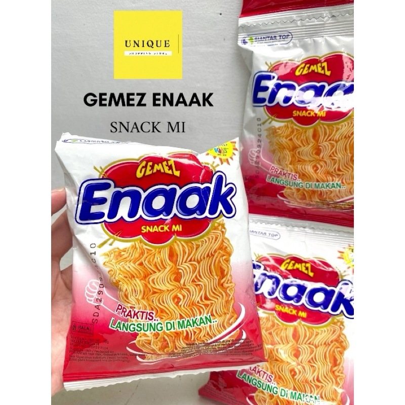 

Mie Gemez kremez enaak renceng isi 10 pcs