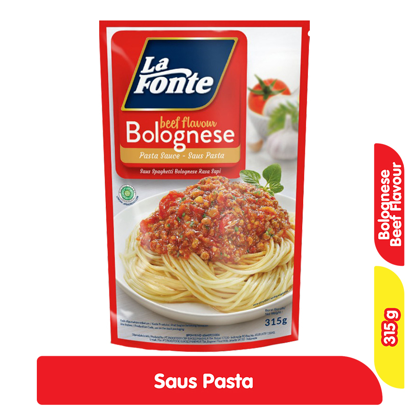 

La Fonte Saus Pasta Bolognese 315g / bolognese sauce spaghetti