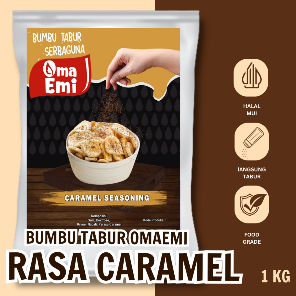 

BUMBU TABUR KARAMEL / CARAMEL SEASONING 1 KG