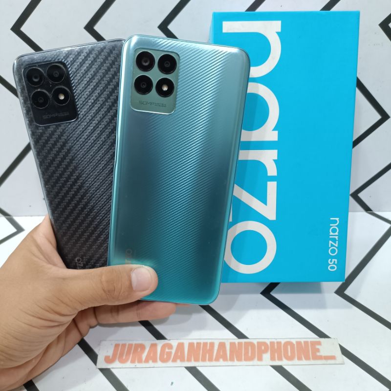 Realme Narzo 50 Ram 4GB Internal 64GB 4/64 Hp Second Seken Bekas Bergaransi Termurah