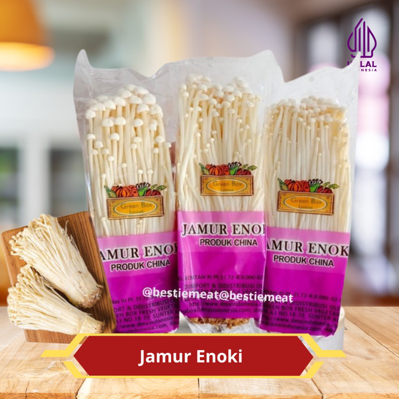 

Jamur Enoki Segar/ Enoki Mushroom Fresh 100g