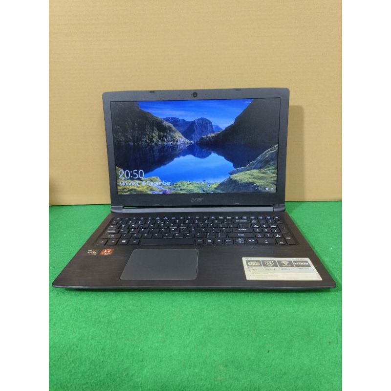 LAPTOP Acer Aspire 3 A315-41 AMD Ryzen 3 2200U RAM 8GB SSD 256GB