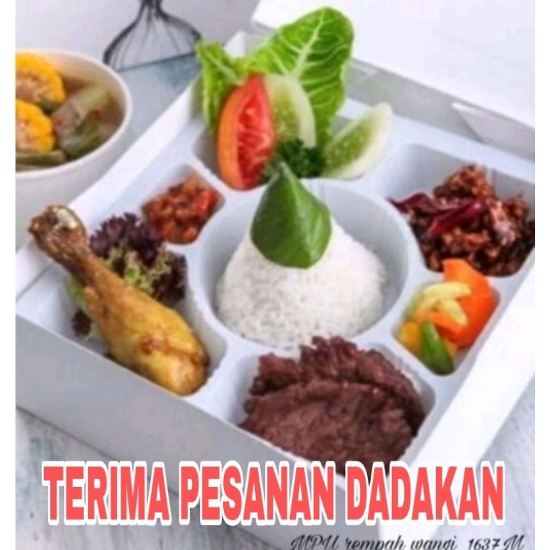 

Ready NASI BOX PREMIUM PERSEMBAHAN DARI MPU REMPAH WANGI SEKAT 7 N48