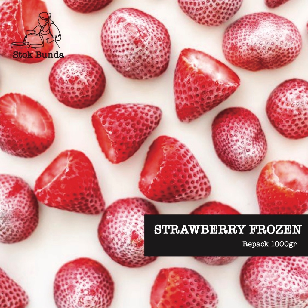 

Strarberry Frozen repack per 1kg 1000gr