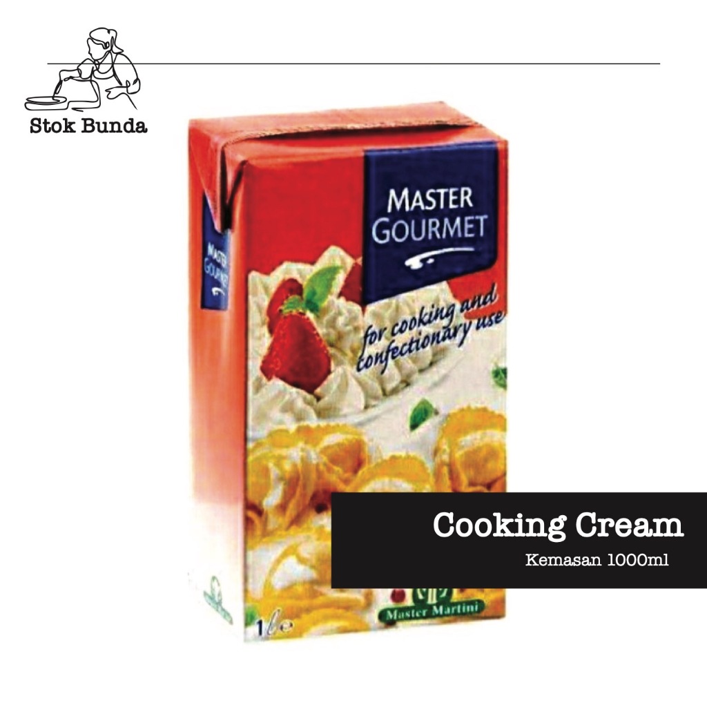 

Cooking Cream Master Gourmet Merah kemasan 1000ml