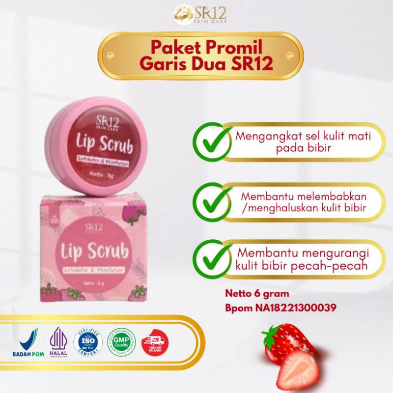 lip scrub sr12 | lip scrub | scrub bibir | pemerah bibir | perawatan bibir alami | scrub | exfoliato