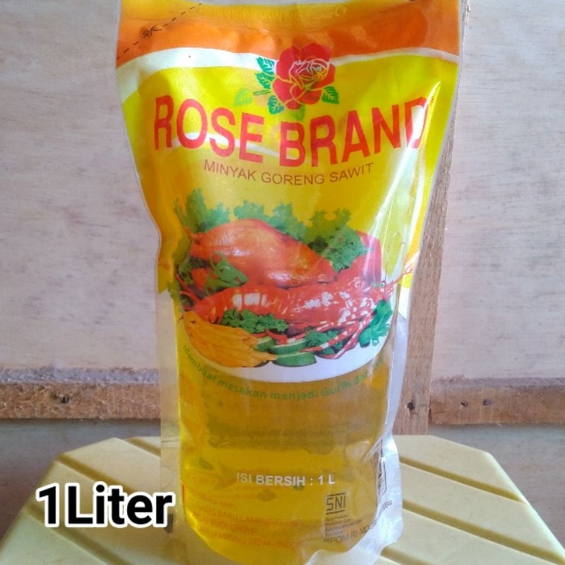 

Minyak Goreng Rose Brand 1Liter Kemasan Pouch Isi Ulang Rosebrand 1 Liter Refill