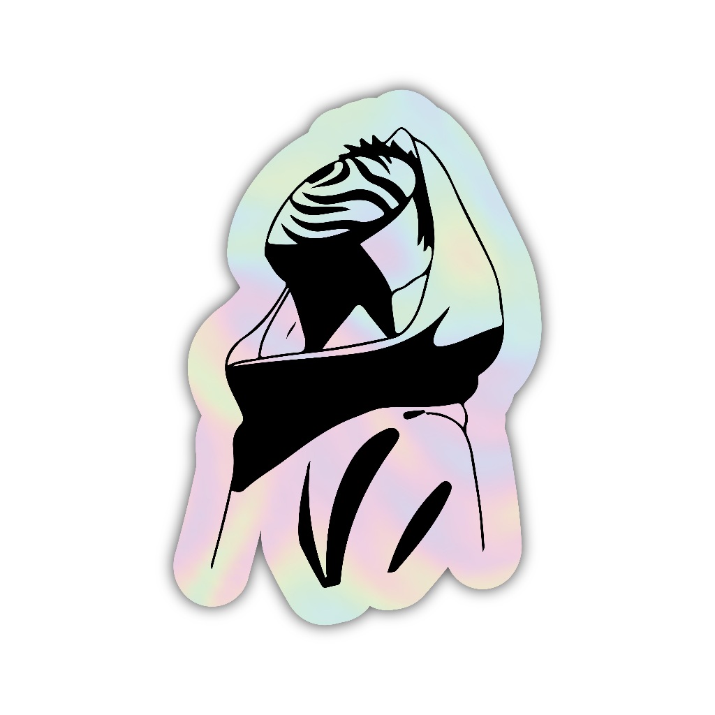 

Z167 sticker obito anime naruto, stiker hologram satuan
