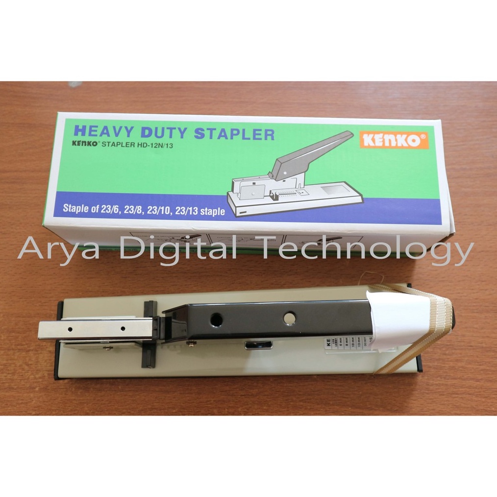 

KODE Q4N Staples Jilid Stapler Heavy Duty Besar Kenko HD 12N13 Jetrekan Hekter