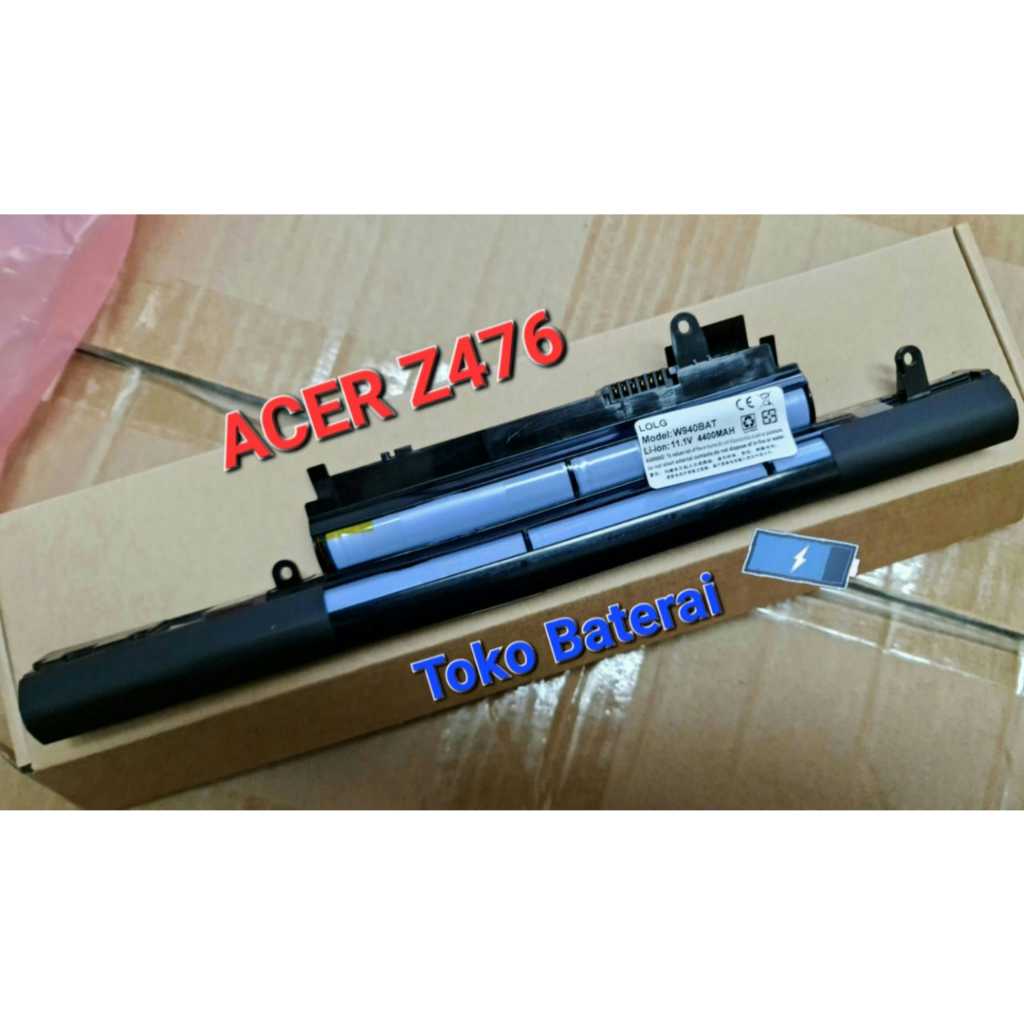 Baterai ACER Z476 - 6 Cell
