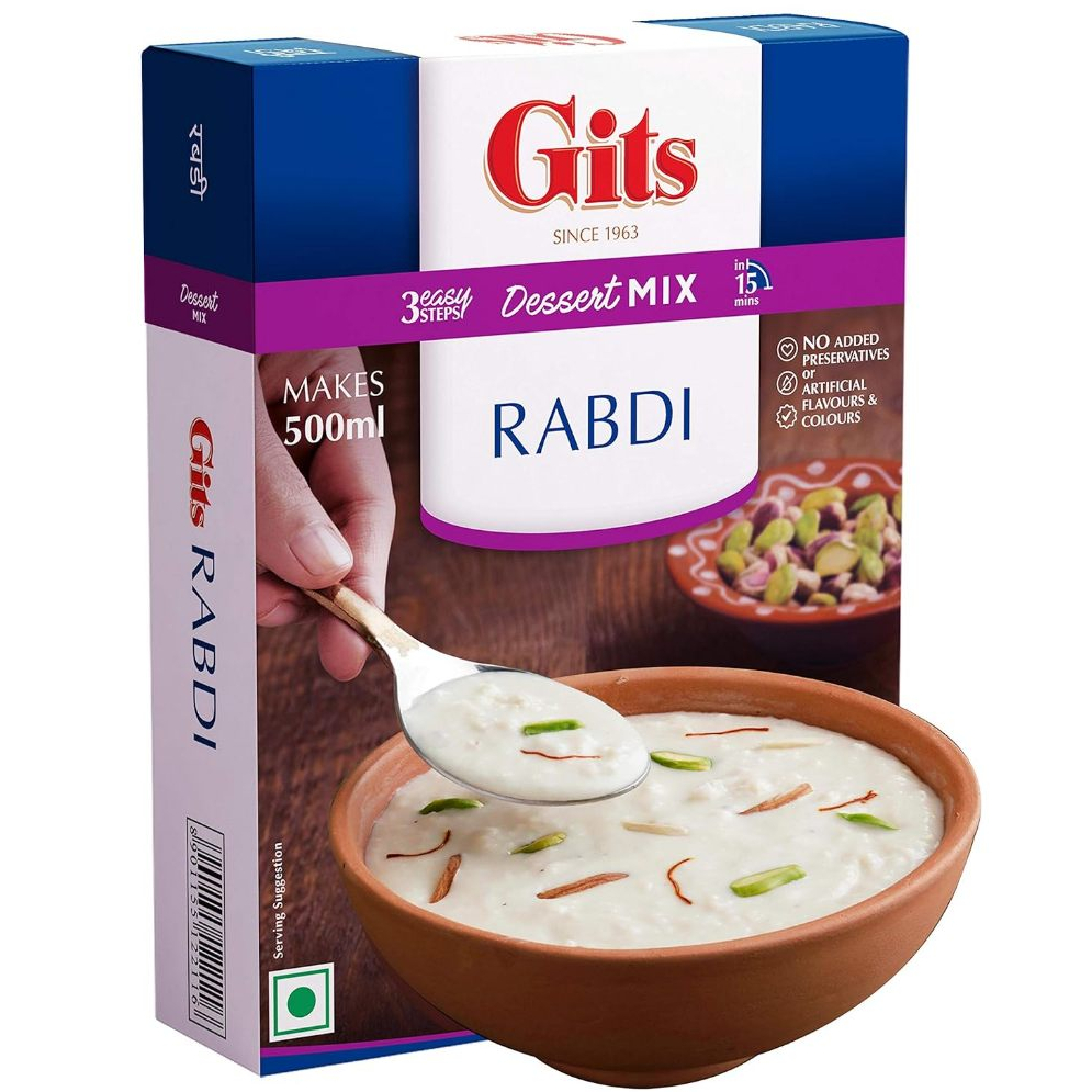 

GITS INSTANT RABDI DESSERT MIX 100G / Indian Sweet and Dessert Ready Mix