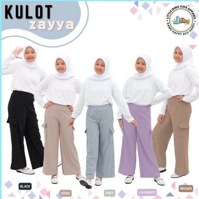 Celana Kulot Anak Perempuan Tanggung Remaja ABG