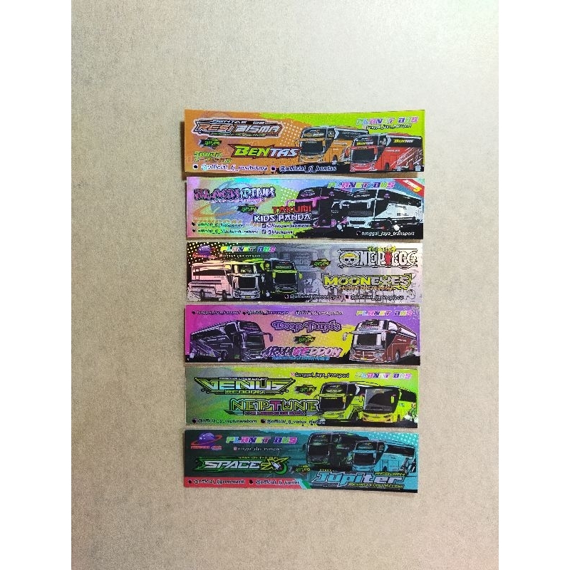 

sticker planet bis tunggal jaya