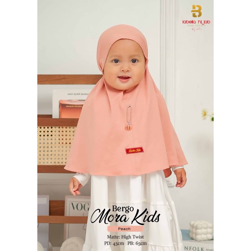 hijab anak Mora kids by labella hijab