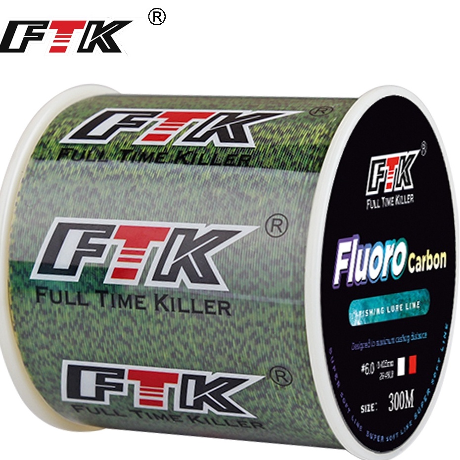 senar pancing 3 meter hijau bintik FTK