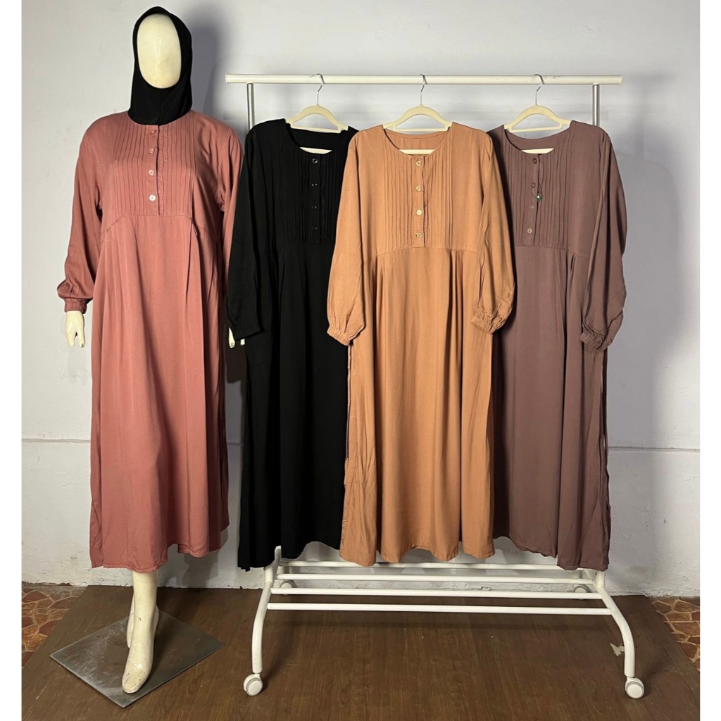 Medina Dress | Dress Rayon Twill | Gamis Rayon Twill