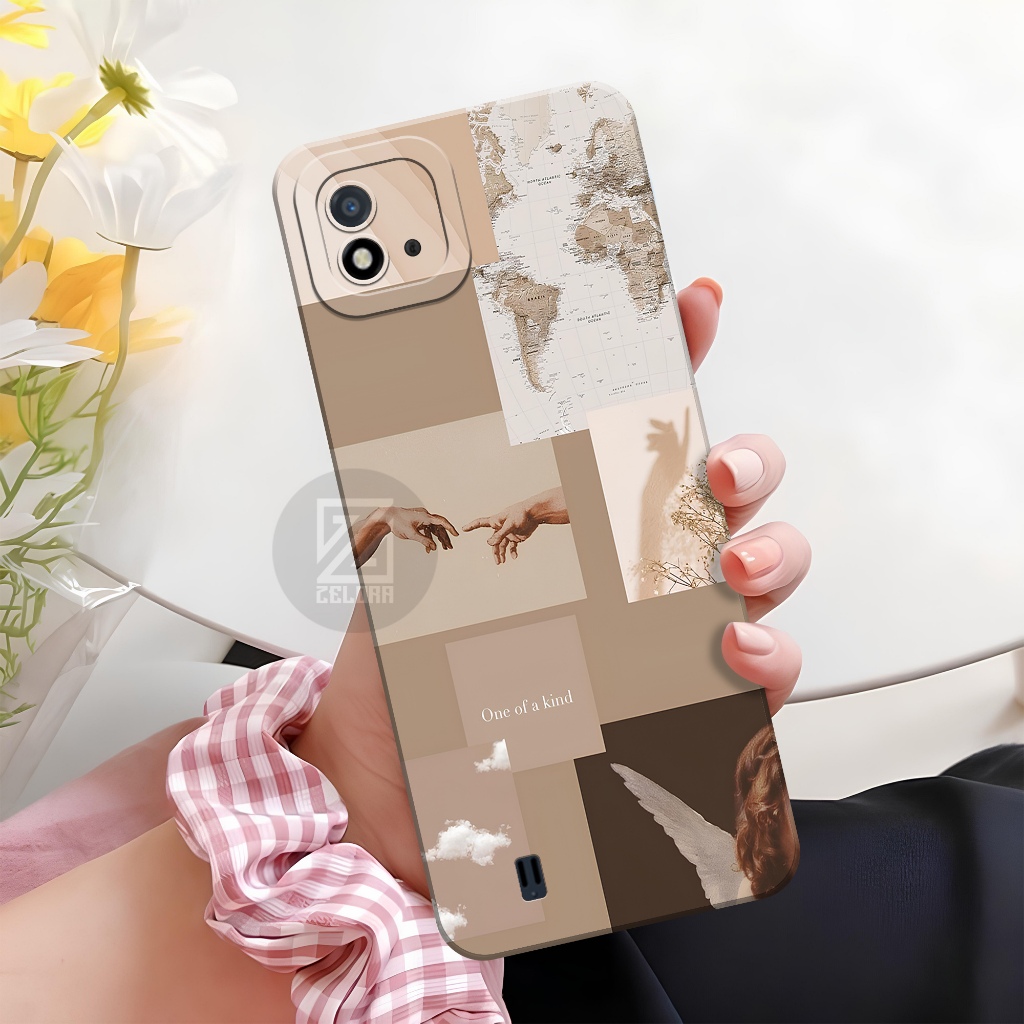 Softcase Hp REALME C20 Fashion Case Aesthetic Case REALME C20 Silikon Tpu Pro Camera Kesing REALME C