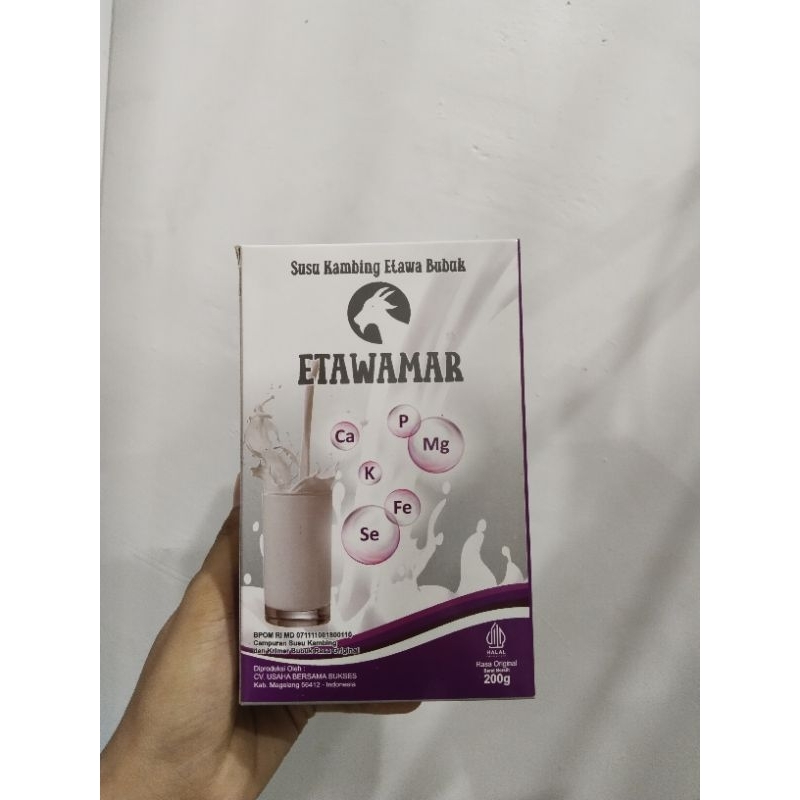 

Susu Kambing Etawa Bubuk 200gr