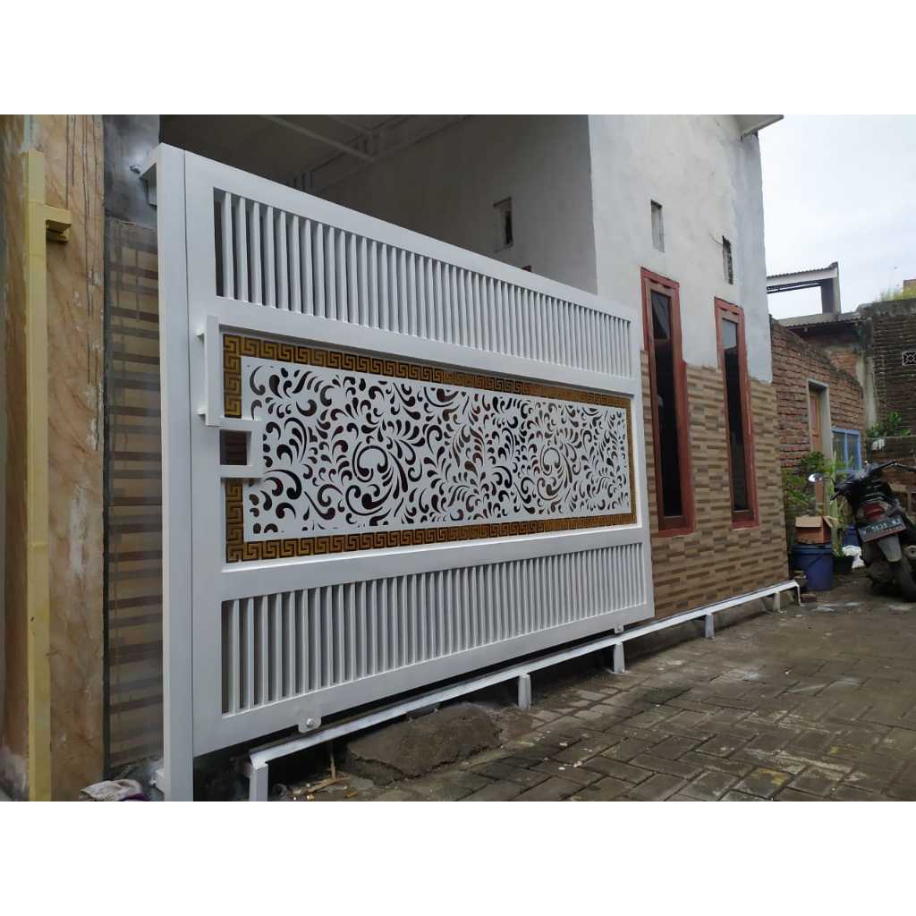 PAGAR RUMAHAN MODERN TIPE CUTTING LASER