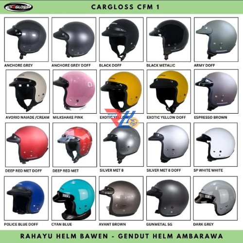 CARGLOSS CFM 1 | HELM CARGLOSS ORIGINAL | RETRO
