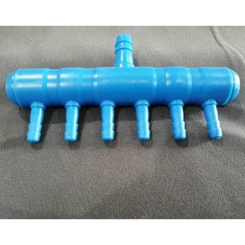 Pipa pembagi udara aerator 6cabang / air devider manifold 6way