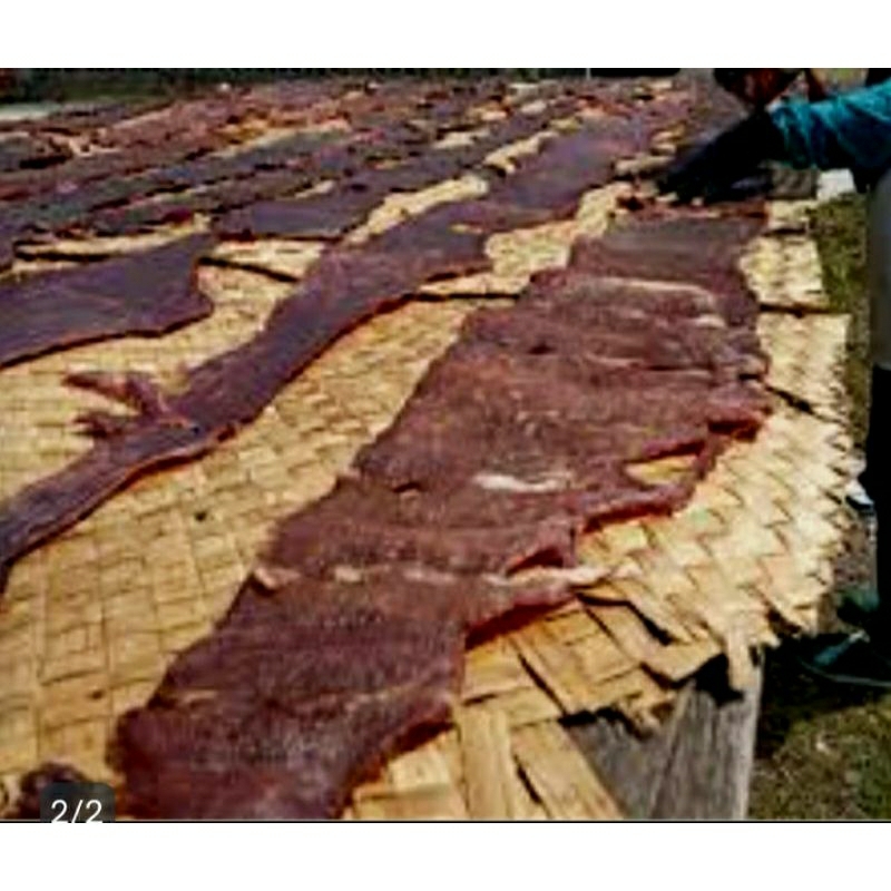 

Dendeng Kering Mentah Khas Batusangkar Isi 250gram Bosa Bayar Di Tempat