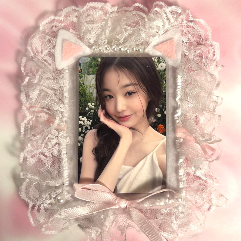 wts want to sell wonyoung ive dewy hapa kristin photocard