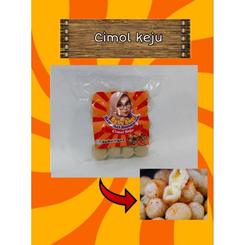 

Bubu cimol keju khas Tasikmalaya