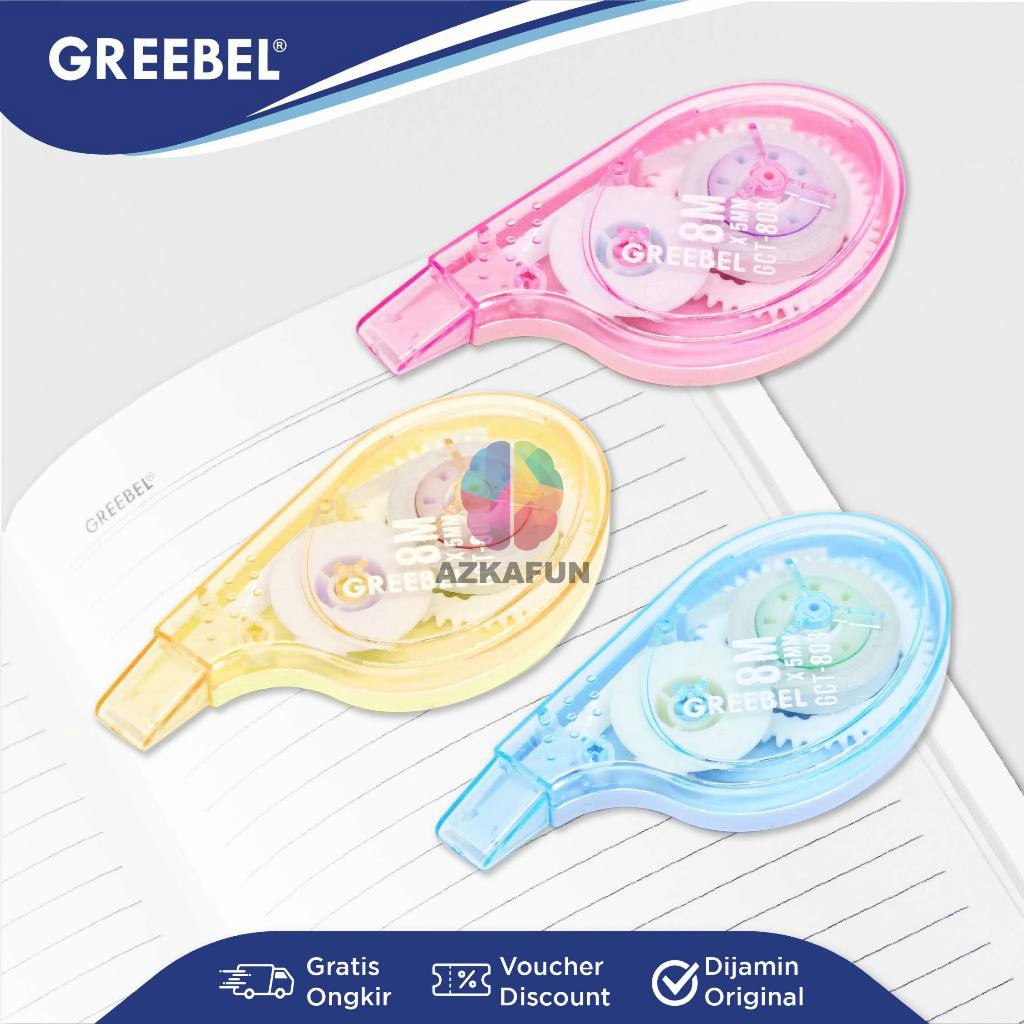 

Coretape Greebel GCT-803 - Correction tape tipex pita