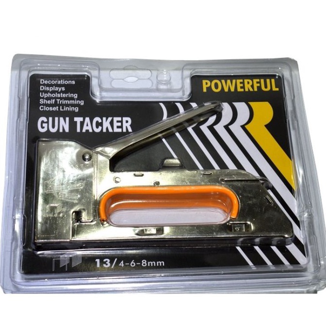 

Good Order Guntacker Gun Tacker Staple Staples Stapler Tembak Kertas Kayu Jok Motor 13468mm