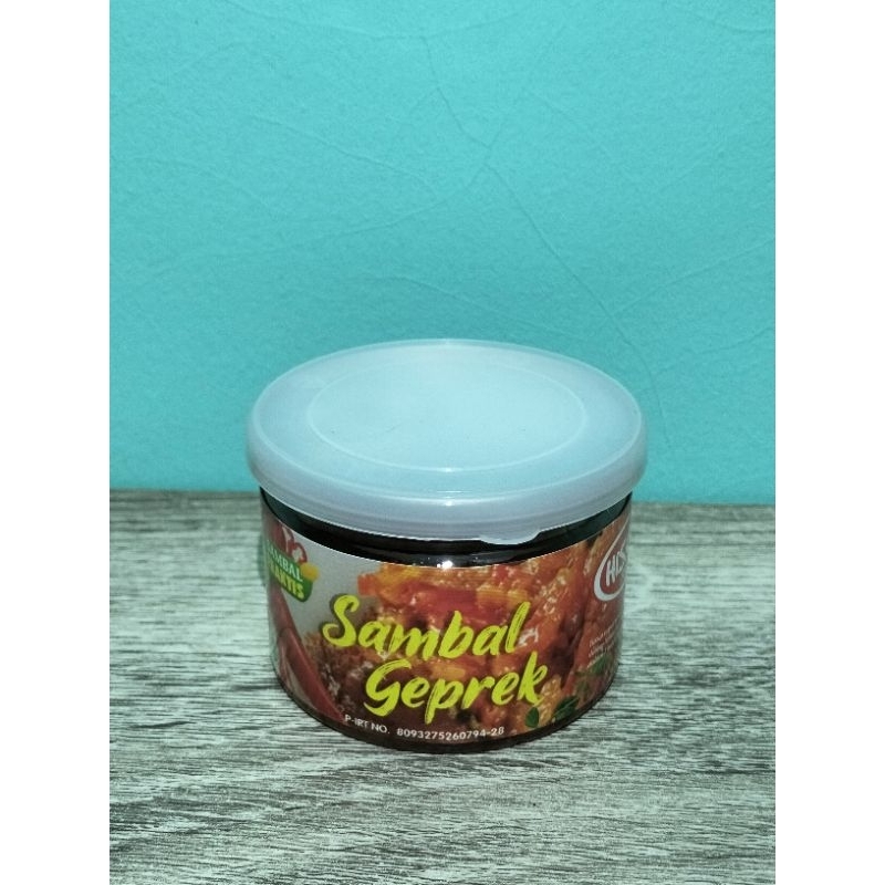 

Sambal Geprek Hisana Pet Can
