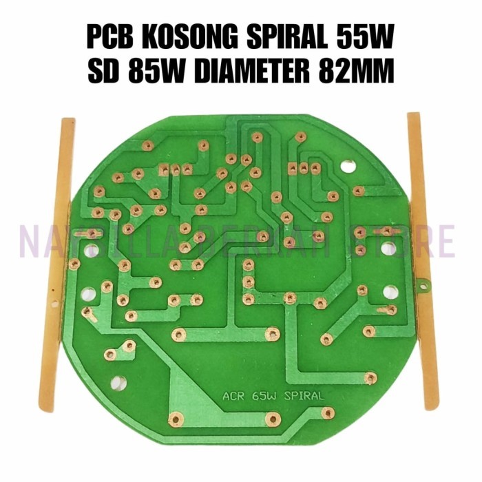 2X PCB MESIN LAMPU SPIRAL ACR 65W DIAMETER 82MM BISA UNTUK 55W SD 85W