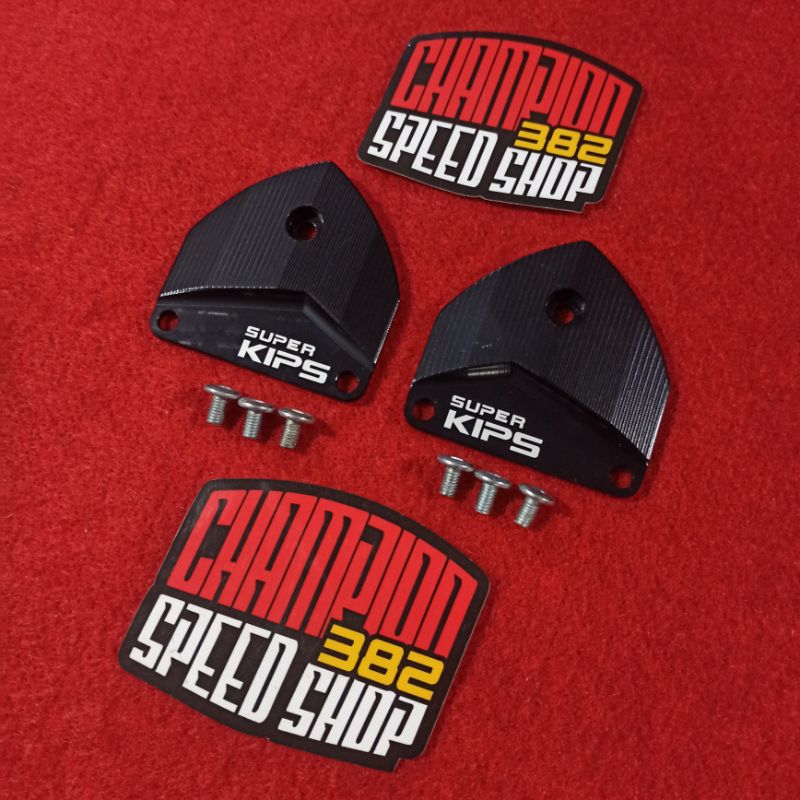 Cover Tutup Kips Ninja 150 RR R SS ZX 150 150RR 150R 150SS ZX150 Black Hitam