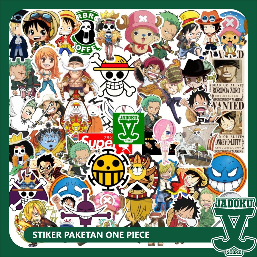 

Stiker Stickers Anime One Piece - Stiker Paketan