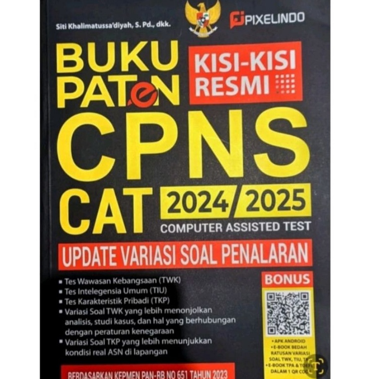 

Sale Oke BUKU PATEN CPNS CAT 224225