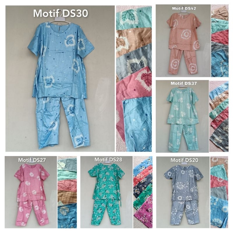 Setelan anak batik umur 2 4 6 8 10 12 13 tahun tanggung remaja babydoll santung celana panjang baju 