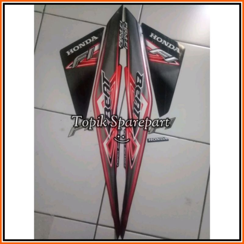 stiker striping Honda beat fi 2013