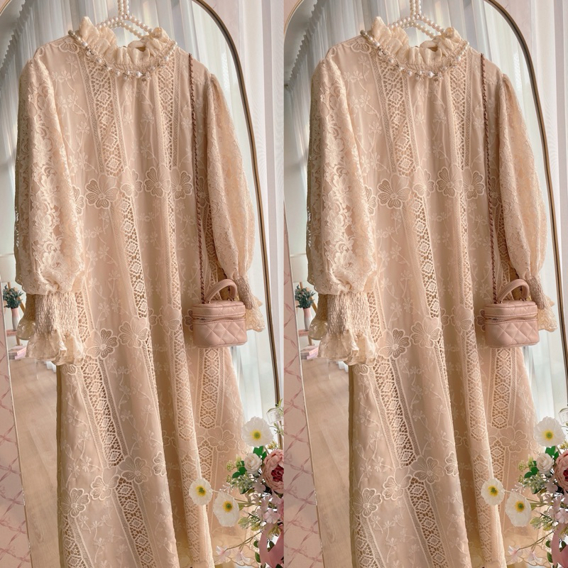 (ready) BLOOM RANEE MIDI DREES || RALINE DRESS by HAIDEEORLIN