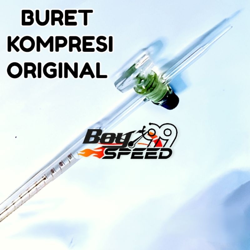 [buret kompresi ] Buret Racing spesial kompresi alat ukur mesin motor ORIGINAL IMPORT THAILAND kran 