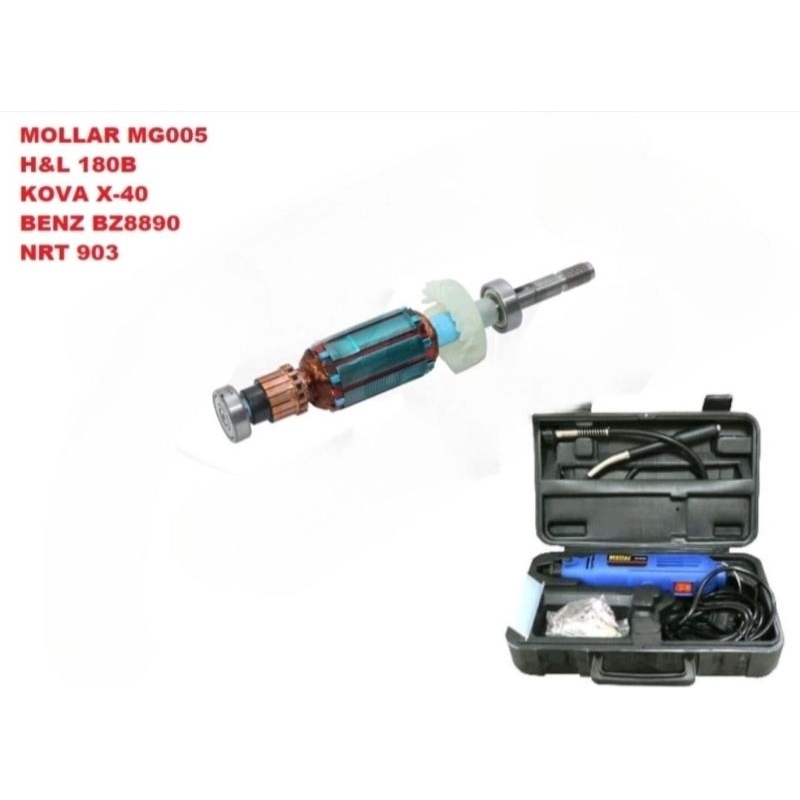 armature mini grinder benz/hl/kova/nrt/mollar