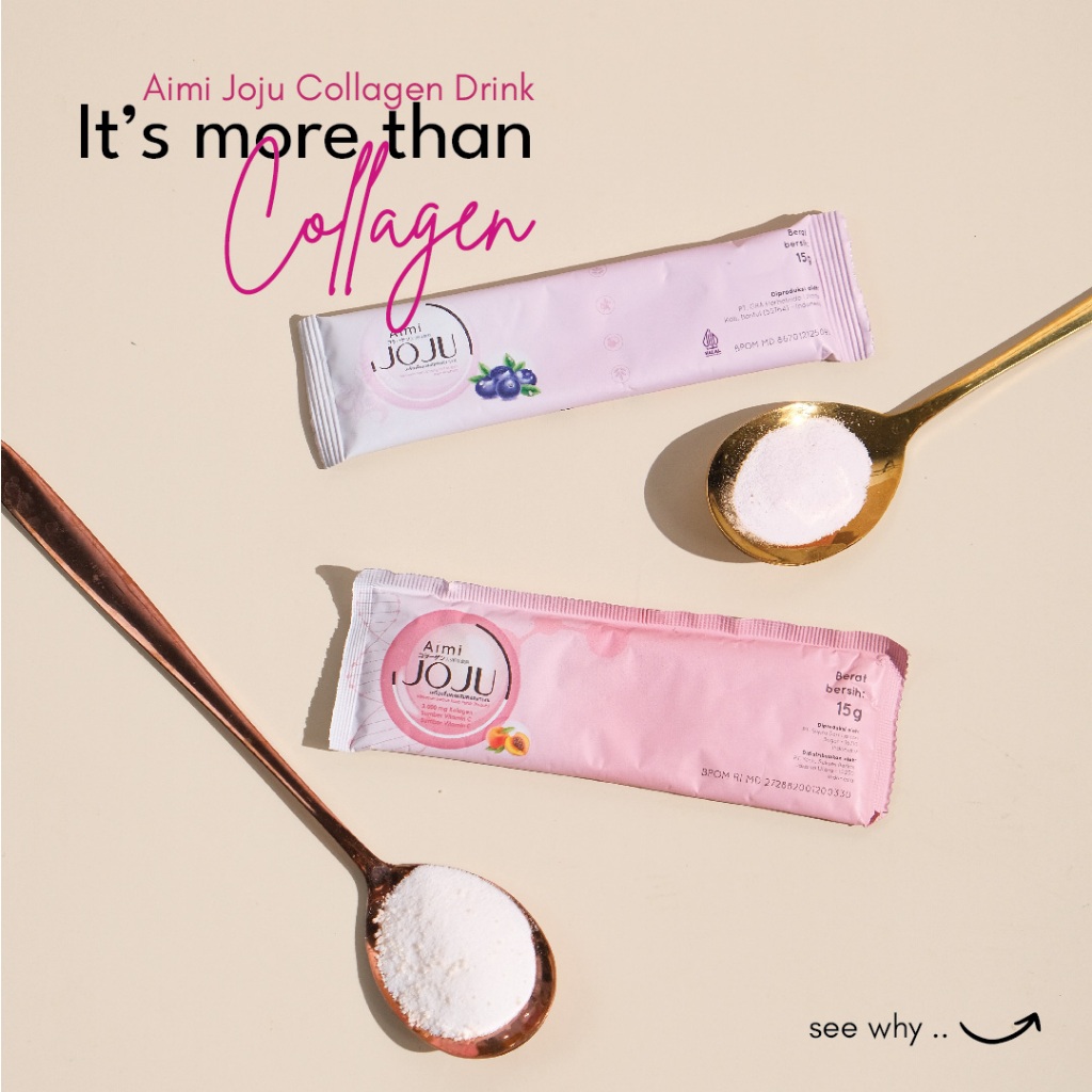

Aimi Joju Collagen Drink - Rasa Peach & Blueberry