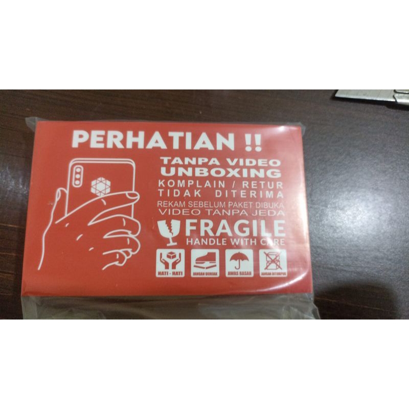STICKER UNBOXING CUSTOM