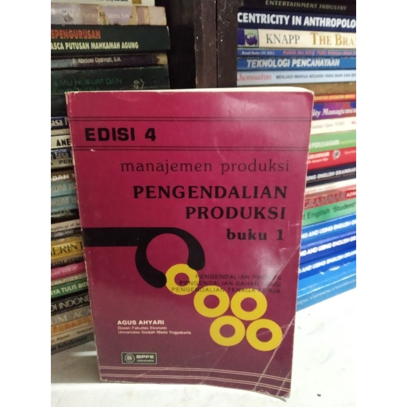 manajemen produksi pengendalian produksi buku 1 Agus ahyari