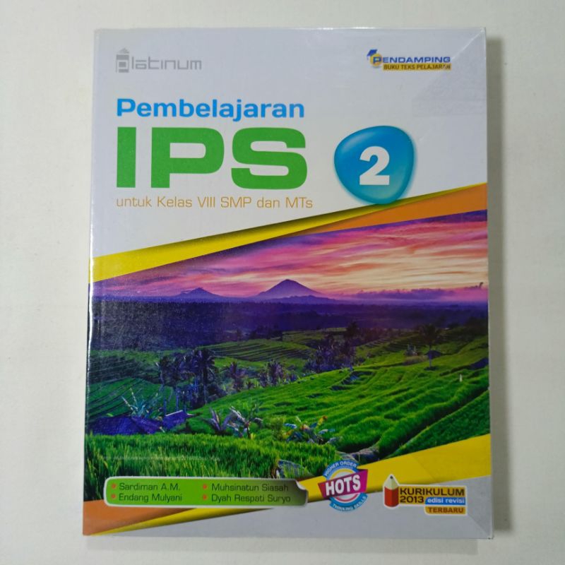 Buku Pembelajaran IPS untuk SMP dan MTs Kelas VIII - Platinum Bekas
