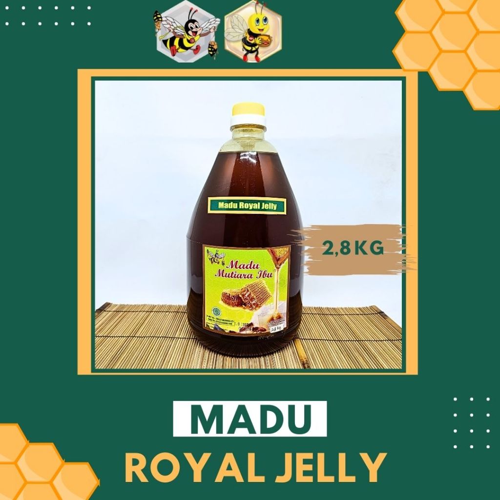 

2,8 KG - MUTIARA IBU MADU ROYAL JELLY