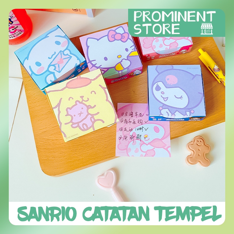 

Mini Notes Motif Sanrio Ready Semua Varian / Model 1 Pack Isi 50PCS Ukuran 8CM x 8CM Packing Dijamin Aman Happy Shopping